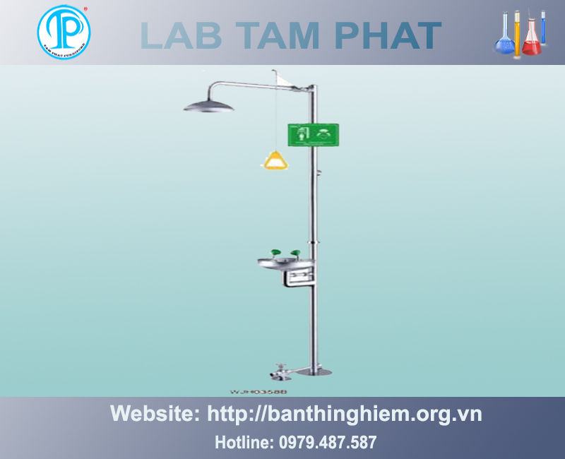Vòi rửa mắt khẩn cấp WJH0358B 3 0358