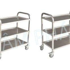 Xe đẩy hàng phòng thí nghiệm 3 tầng XDH002-TP