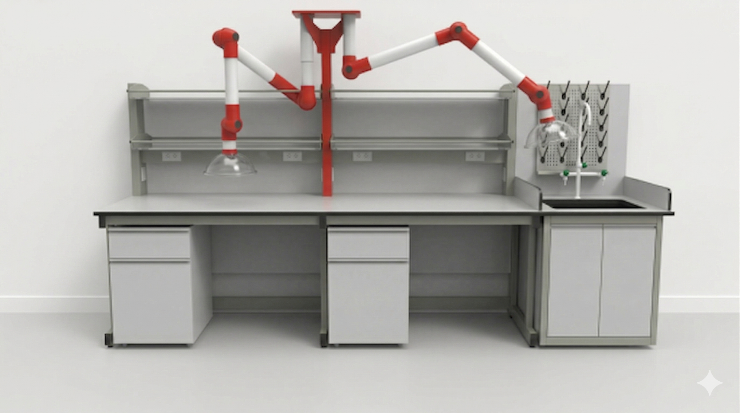 Bàn thí nghiệm áp tường BTNAT22 3 Bàn thí nghiệm áp tường BTNAT22