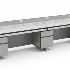 Bàn thí nghiệm áp tường BTNAT06